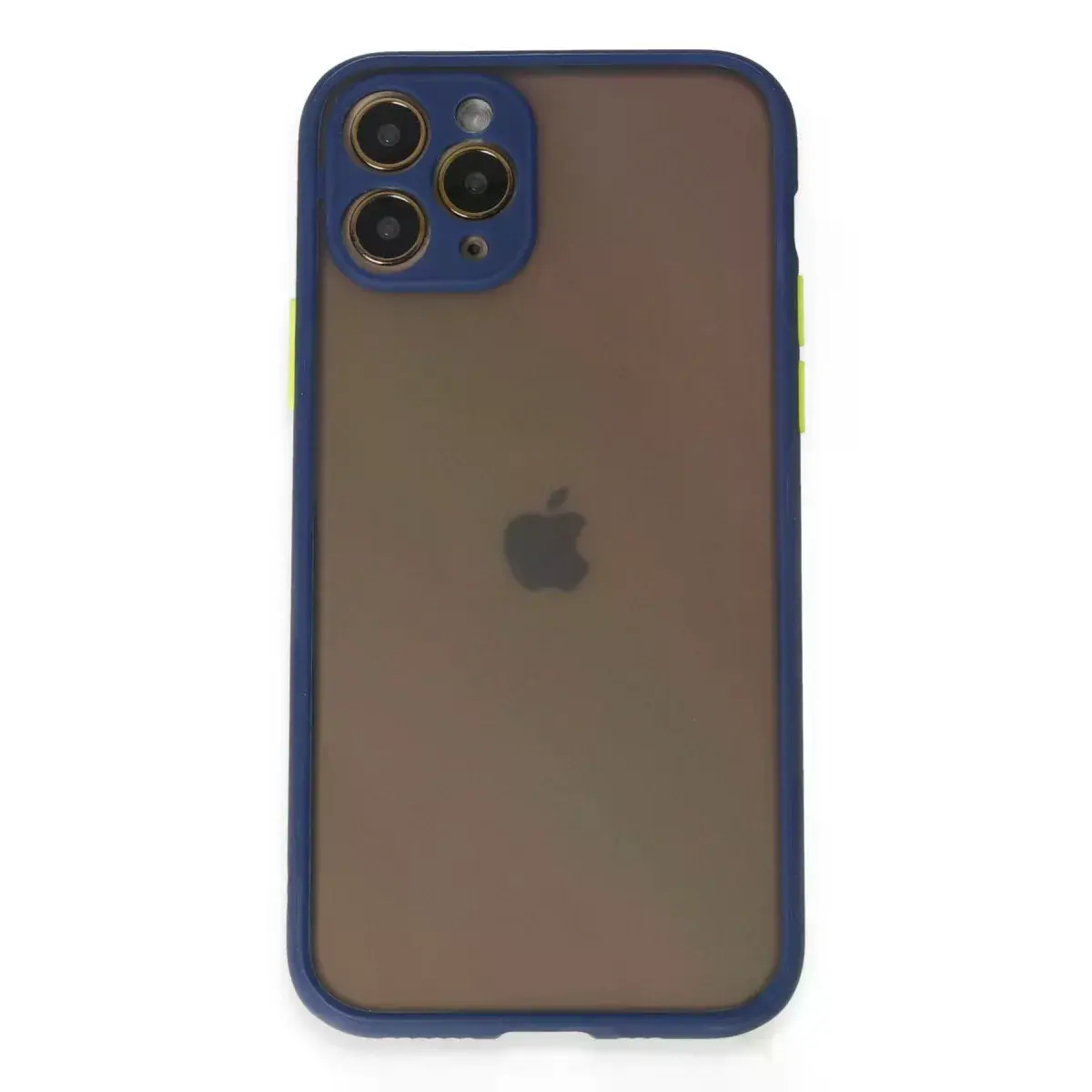 İphone 11 Pro Kılıf Montreal Silikon Kapak - Lacivert