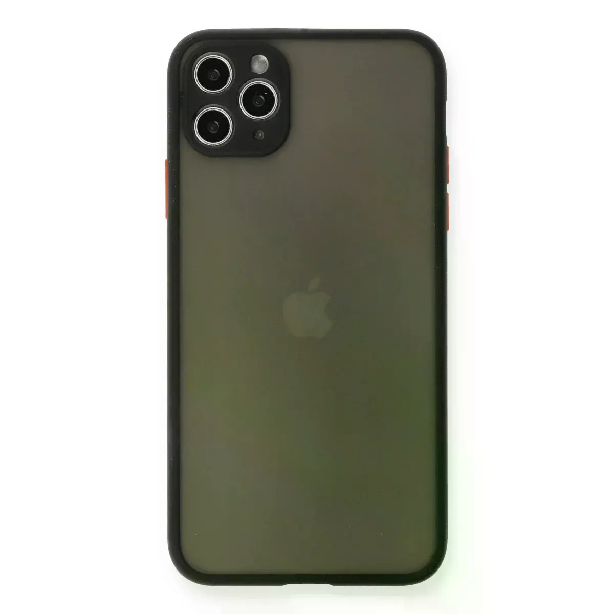 İphone 11 Pro Max Kılıf Montreal Silikon Kapak - Siyah