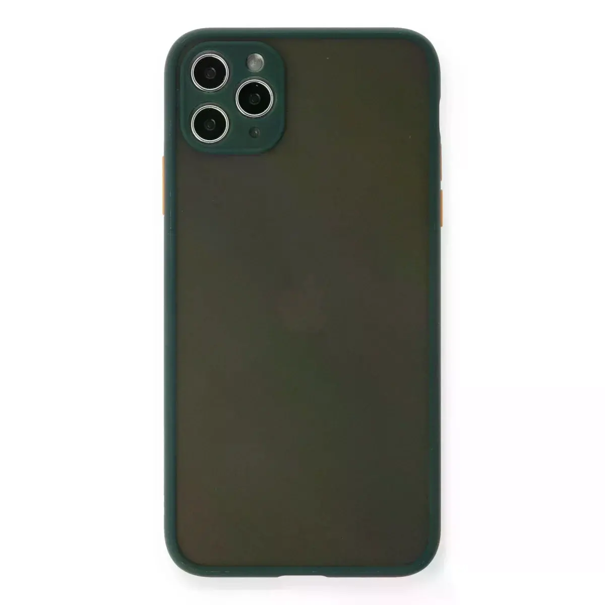 İphone 11 Pro Max Kılıf Montreal Silikon Kapak - Yeşil