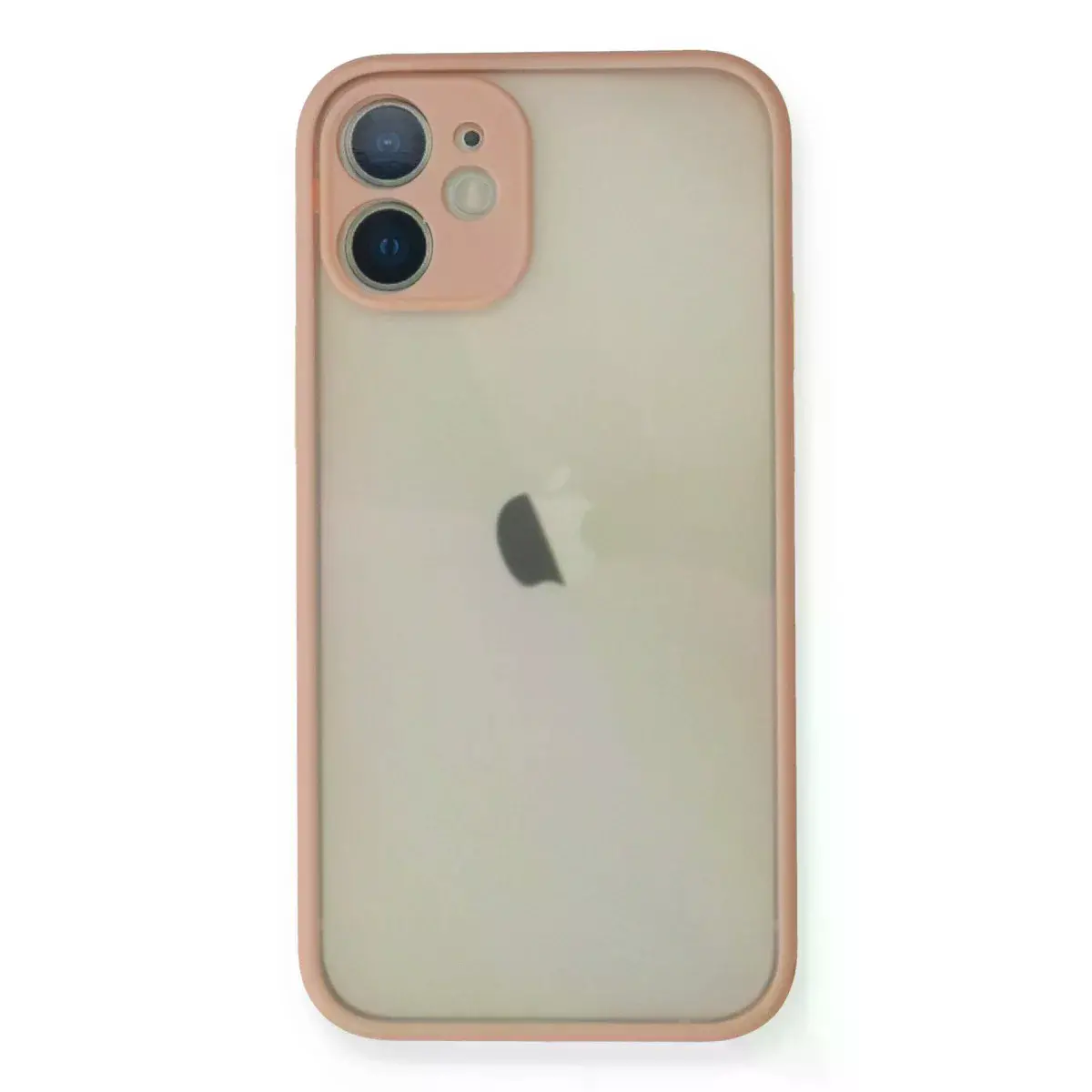 İphone 11 Pro Max Kılıf Montreal Silikon Kapak - Pembe