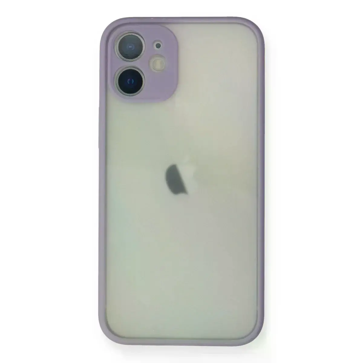 İphone 11 Pro Max Kılıf Montreal Silikon Kapak - Mor