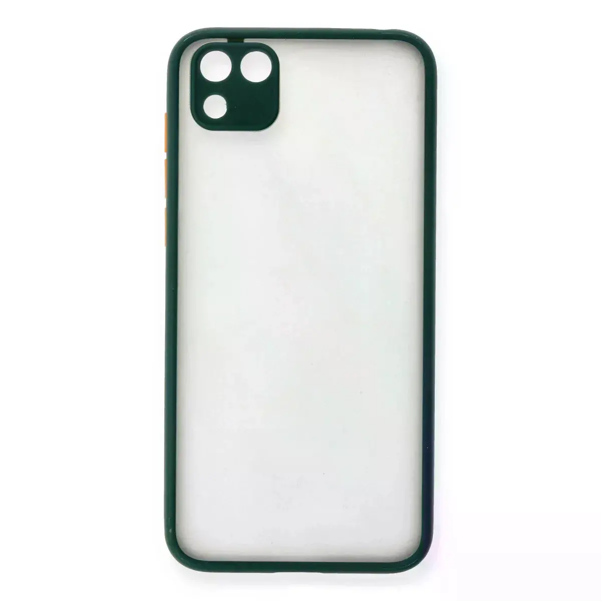 Huawei Y5p Kılıf Montreal Silikon Kapak - Yeşil