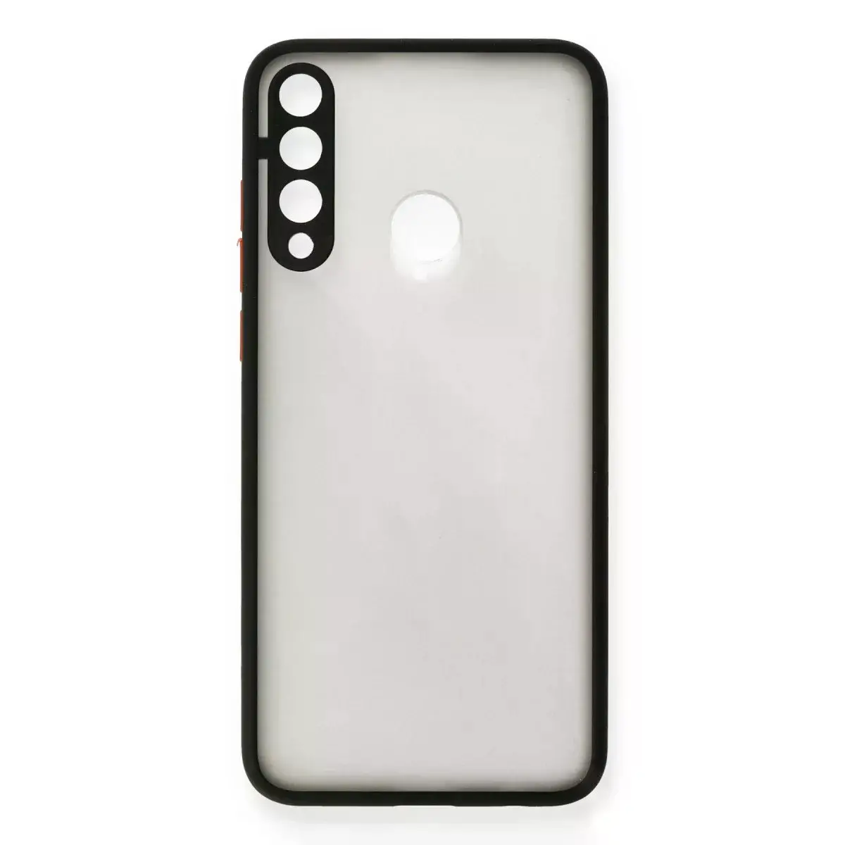 Huawei Y6p Kılıf Montreal Silikon Kapak - Siyah
