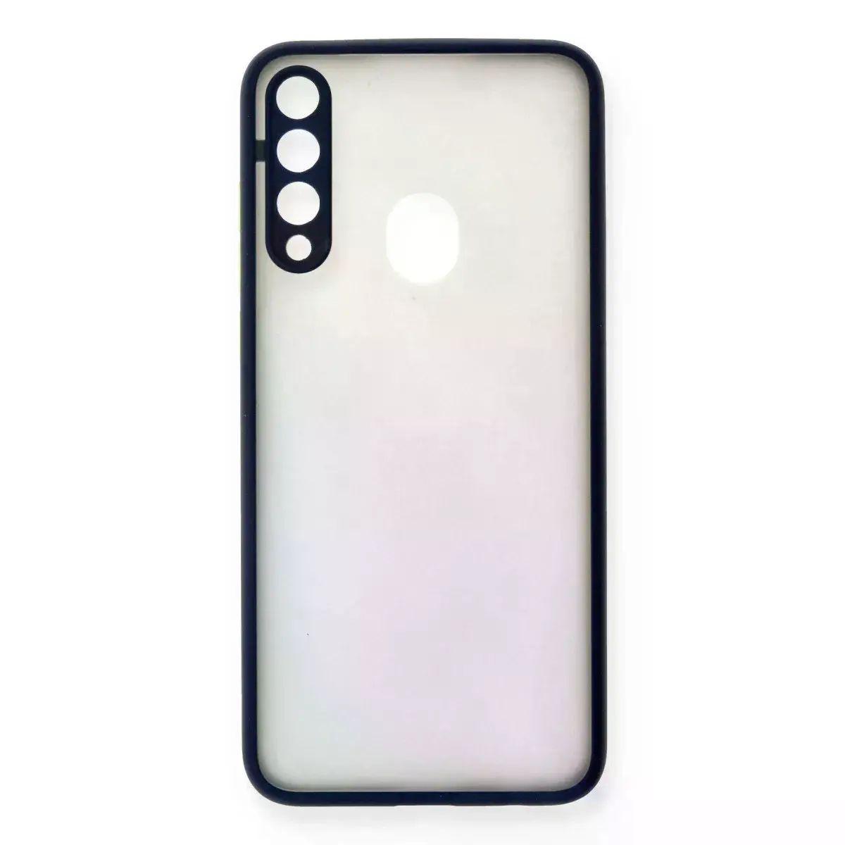 Huawei Y6p Kılıf Montreal Silikon Kapak - Lacivert