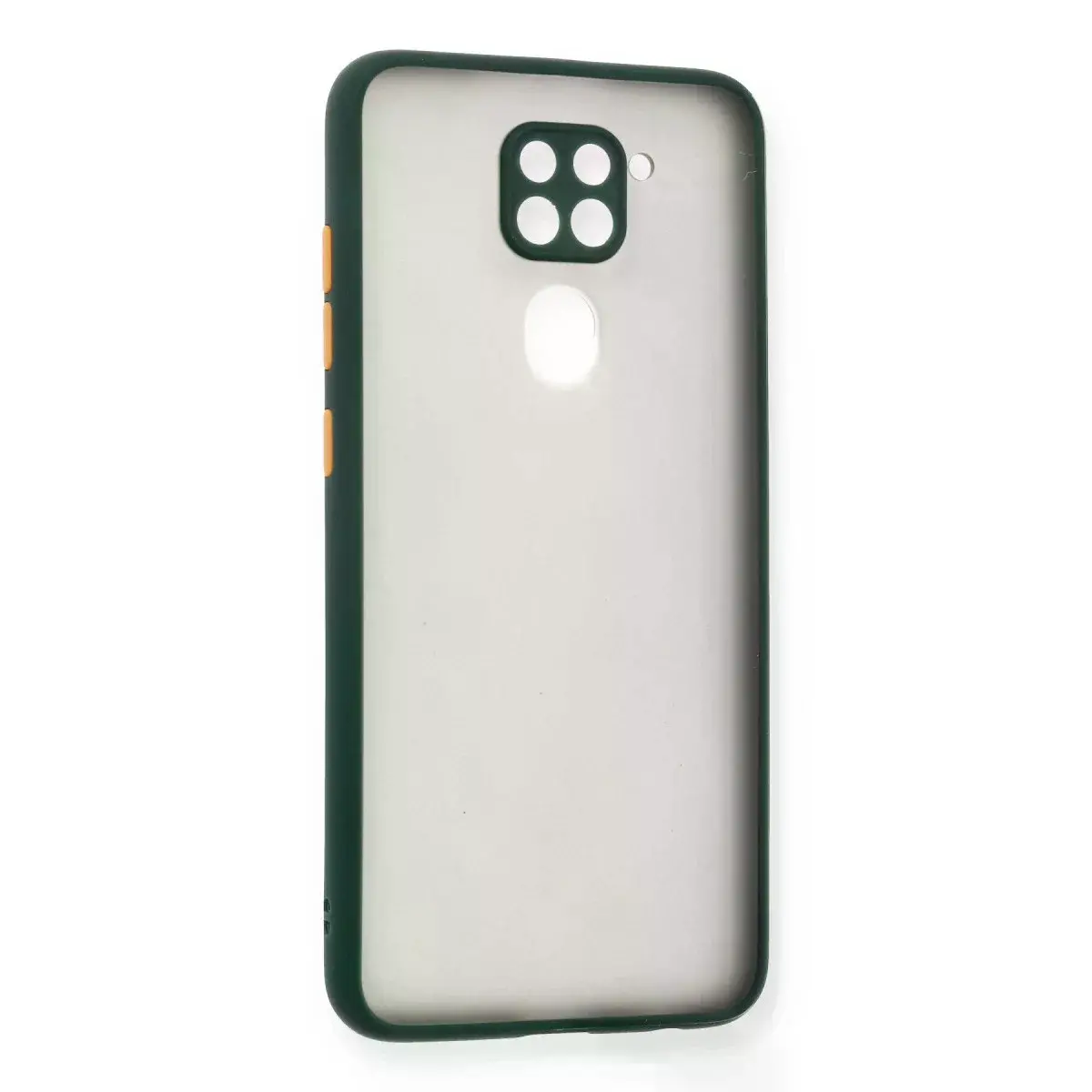 Xiaomi Redmi Note 9 Kılıf Montreal Silikon Kapak - Yeşil