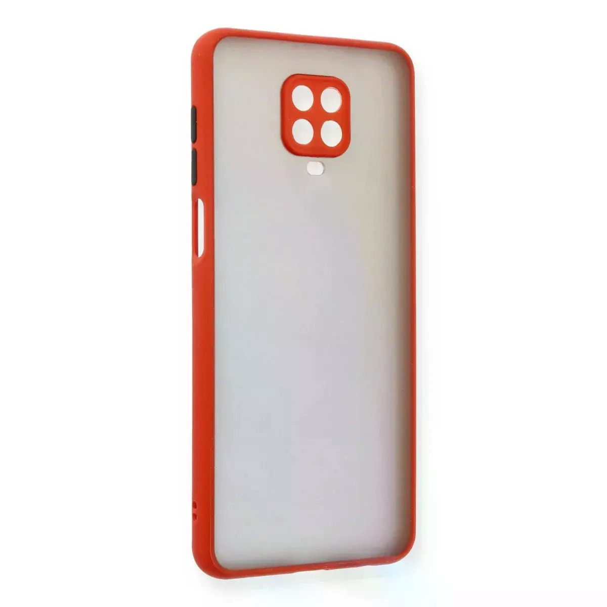 Xiaomi Redmi Note 9 Pro Kılıf Montreal Silikon Kapak - Kırmızı
