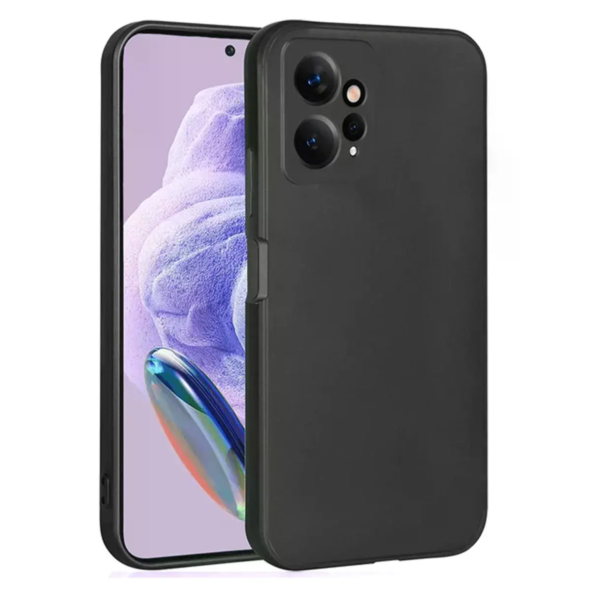 Xiaomi Redmi Note 12 4g Kılıf First Silikon - Siyah