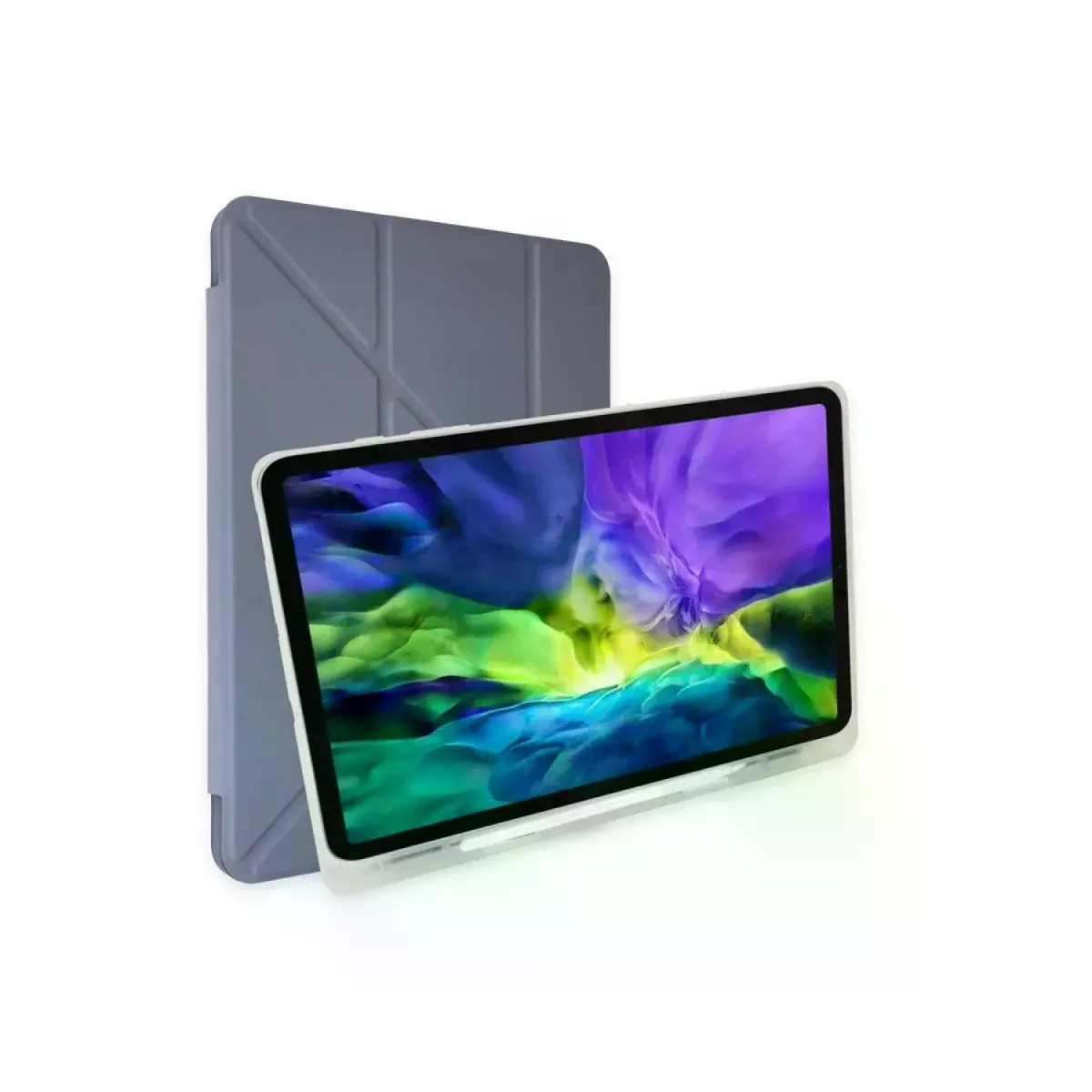 Huawei Matepad Se Kılıf Kalemlikli Mars Tablet Kılıfı - Lavender