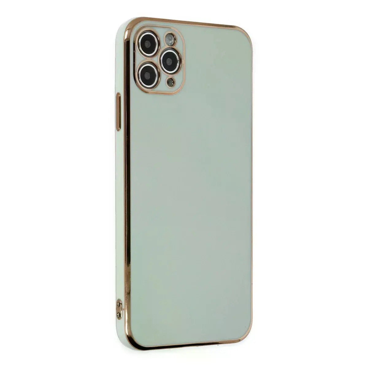 İphone 11 Pro Max Kılıf Volet Silikon - Açık Yeşil