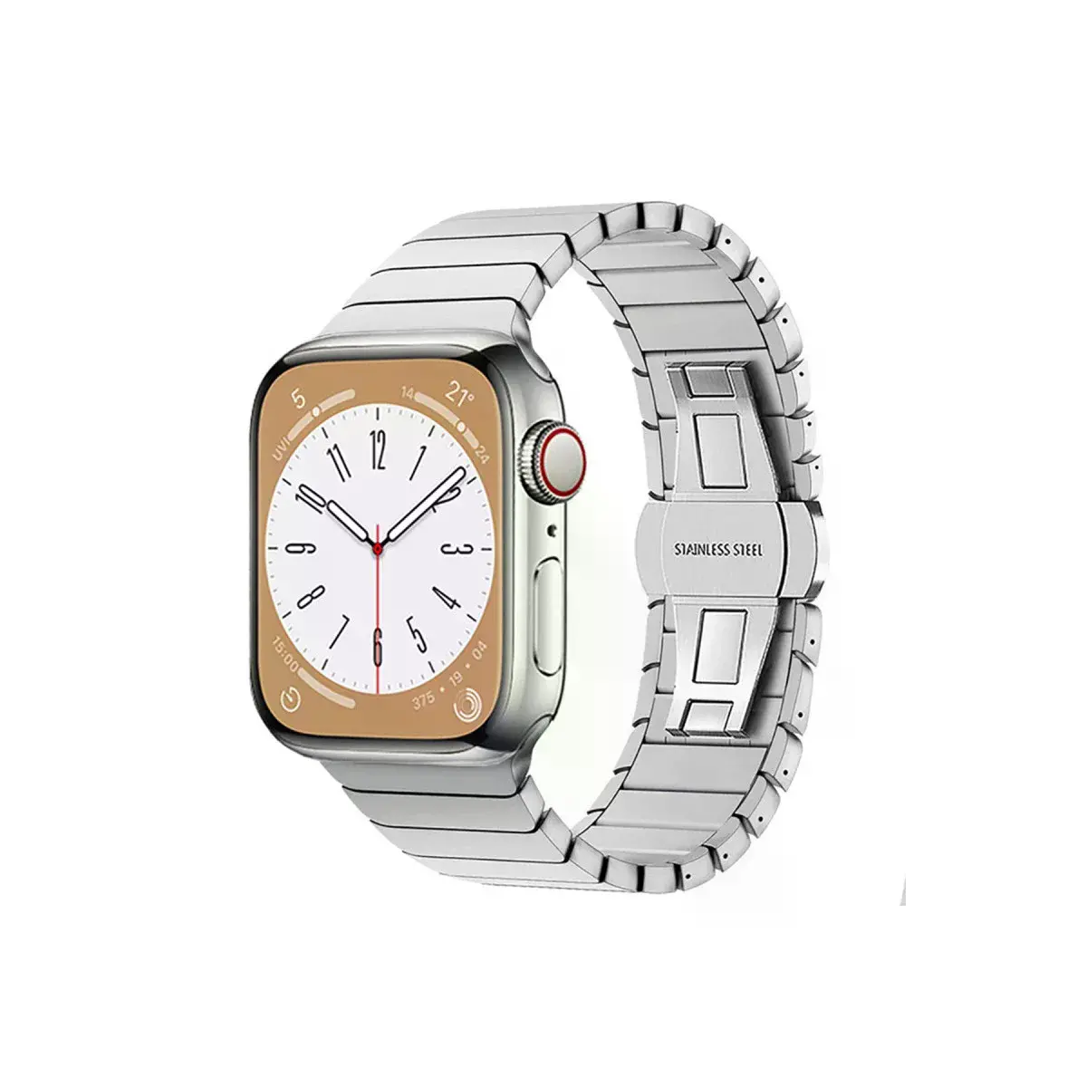Watch 38mm Kr413 Fine Steel Kordon - Gümüş