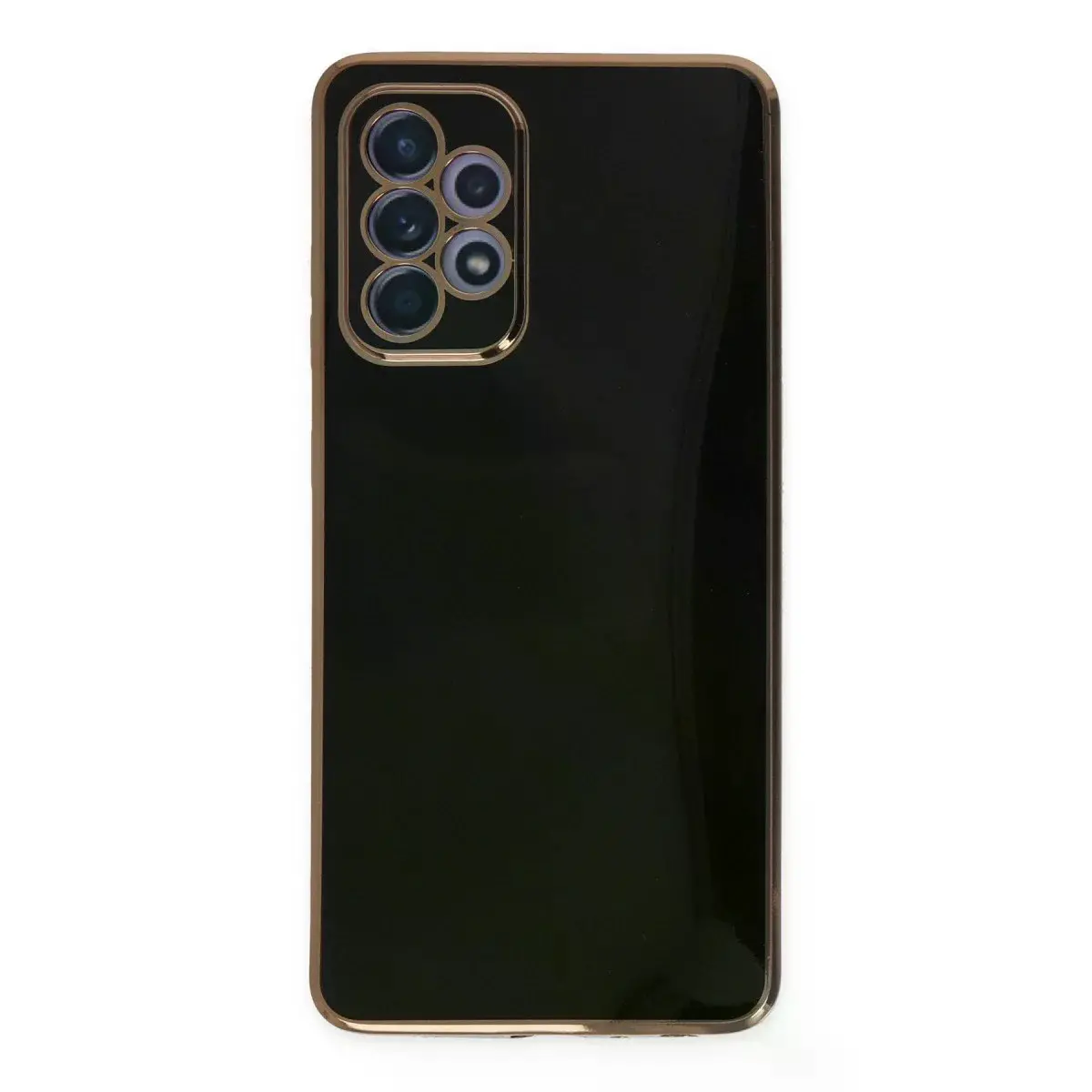 Samsung Galaxy A52 Kılıf Volet Silikon - Siyah