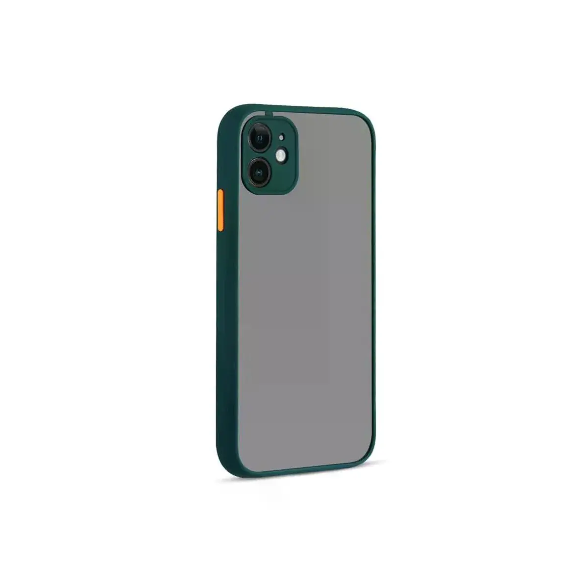 İphone 12 Kılıf Montreal Silikon Kapak - Yeşil
