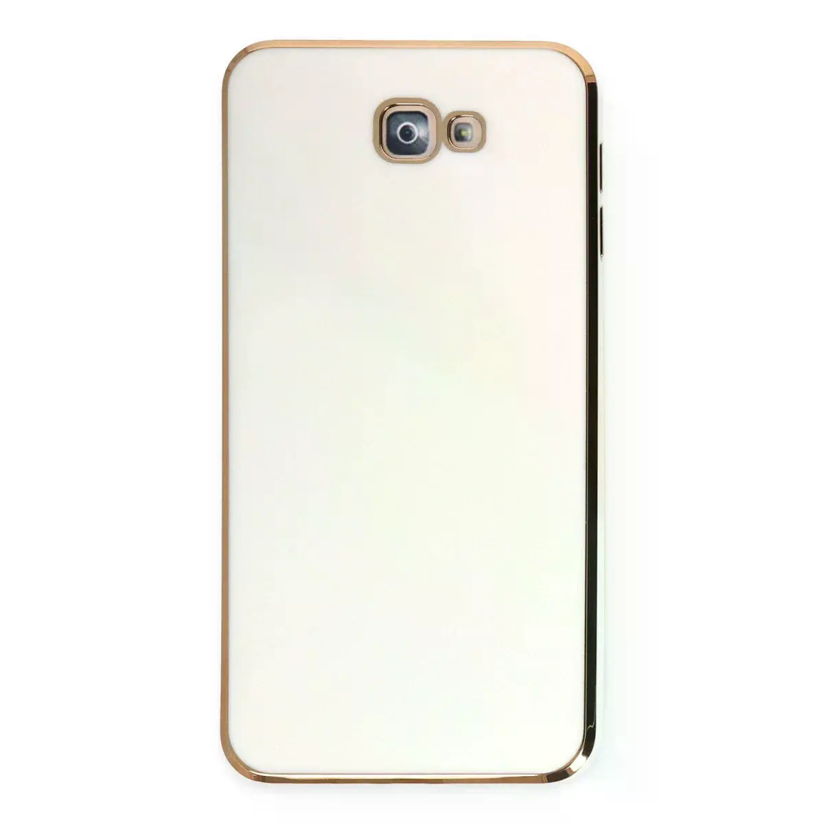 Samsung Galaxy J7 Prime Kılıf Volet Silikon - Beyaz