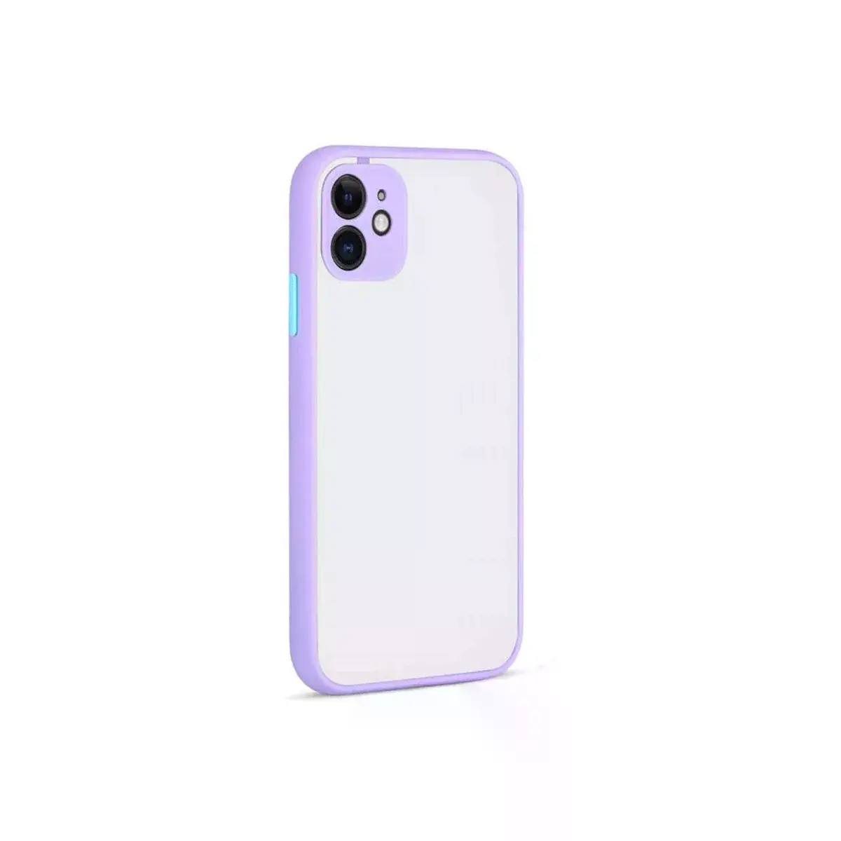 İphone 12 Kılıf Montreal Silikon Kapak - Mor