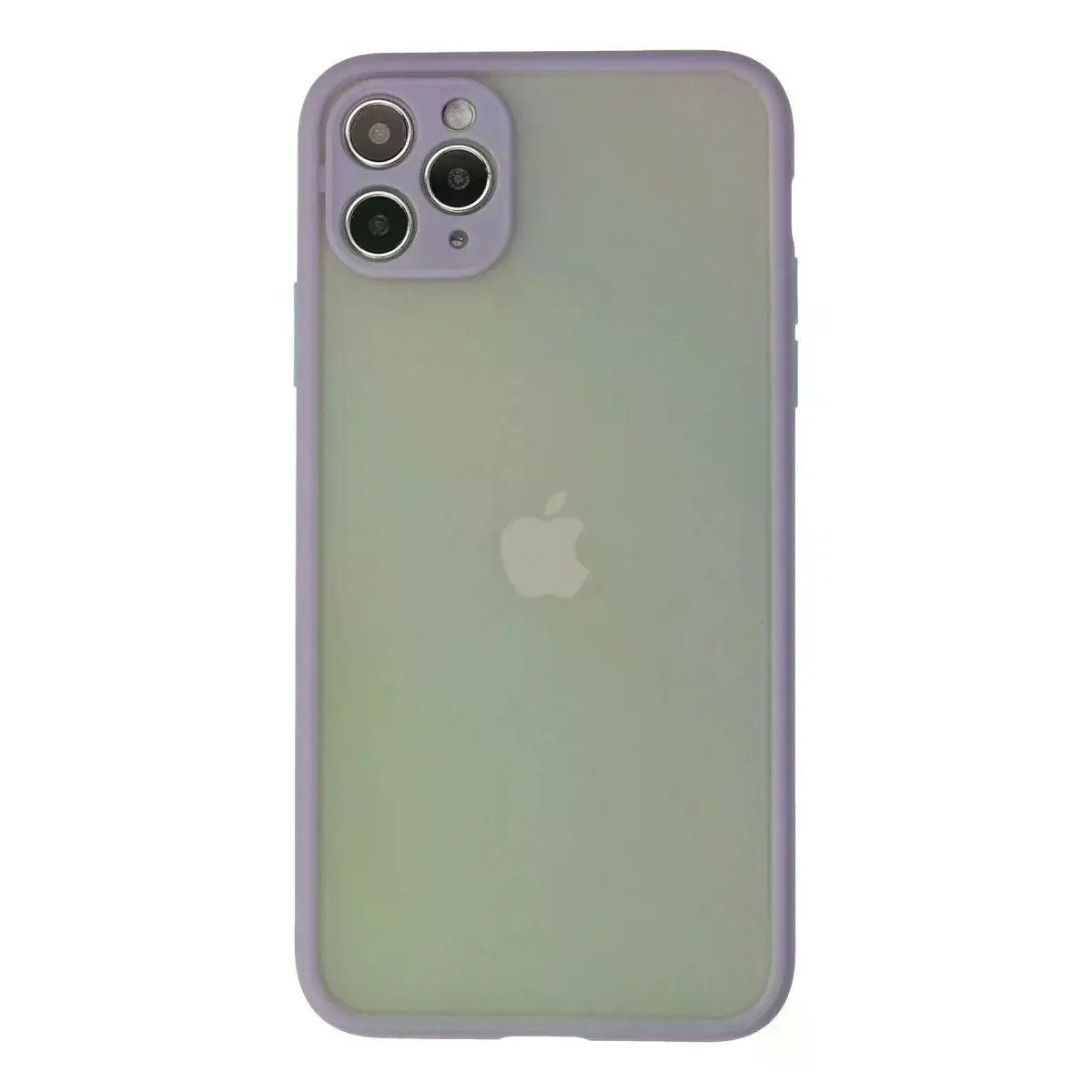 İphone 12 Pro Max Kılıf Montreal Silikon Kapak - Mor