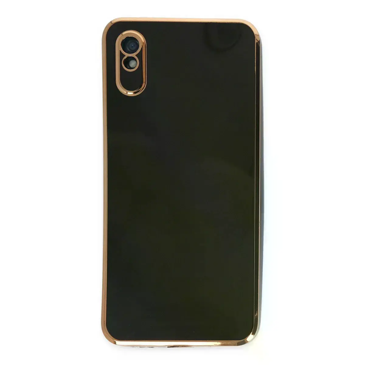 Xiaomi Redmi 9a Kılıf Volet Silikon - Siyah