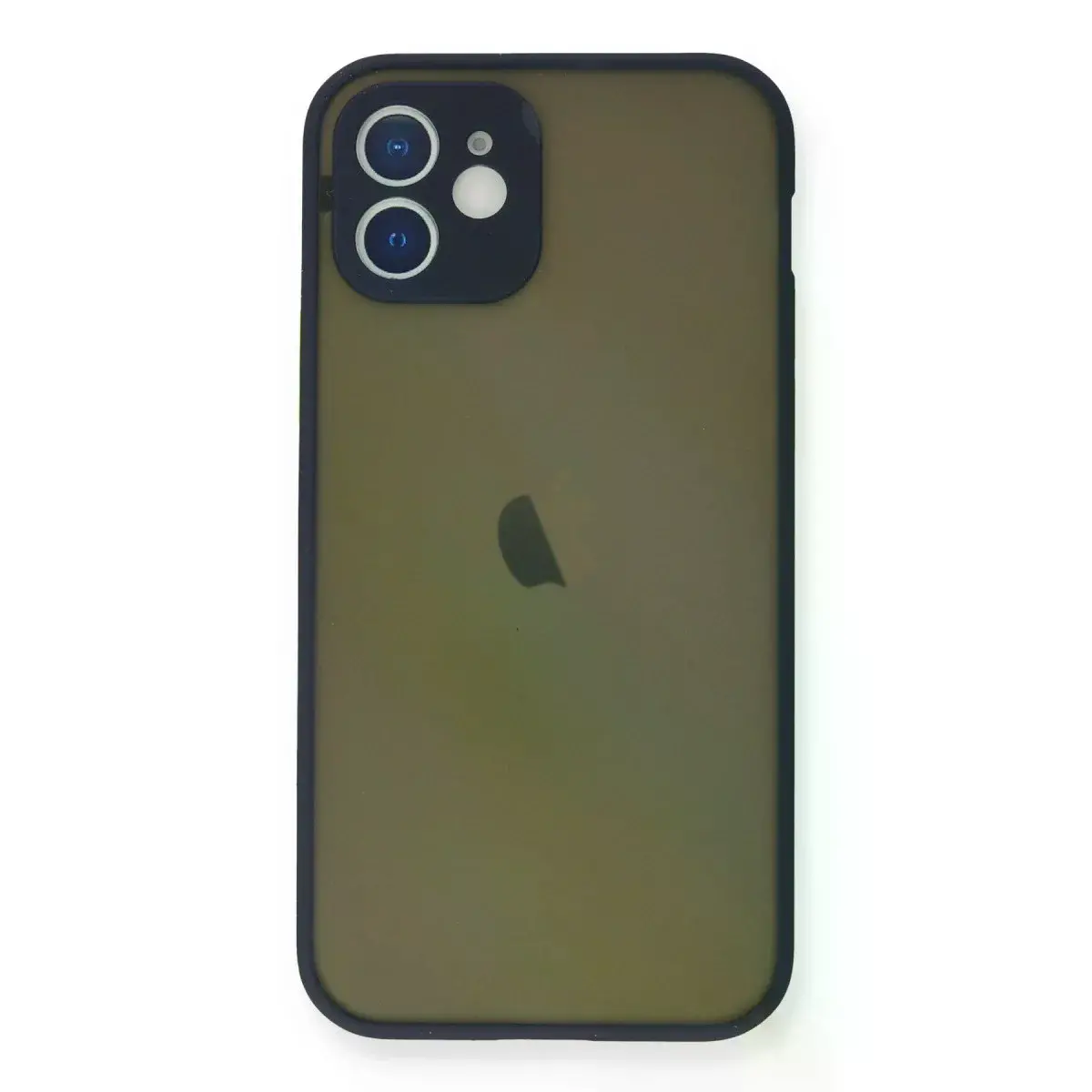İphone 12 Mini Kılıf Montreal Silikon Kapak - Lacivert