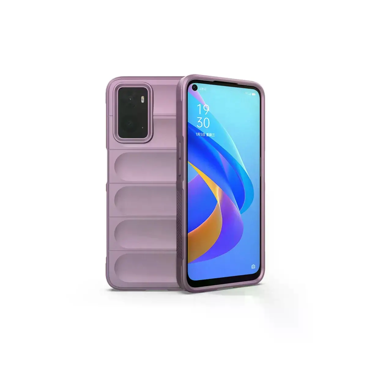 Realme 9i 4g Kılıf Optimum Silikon - Mor