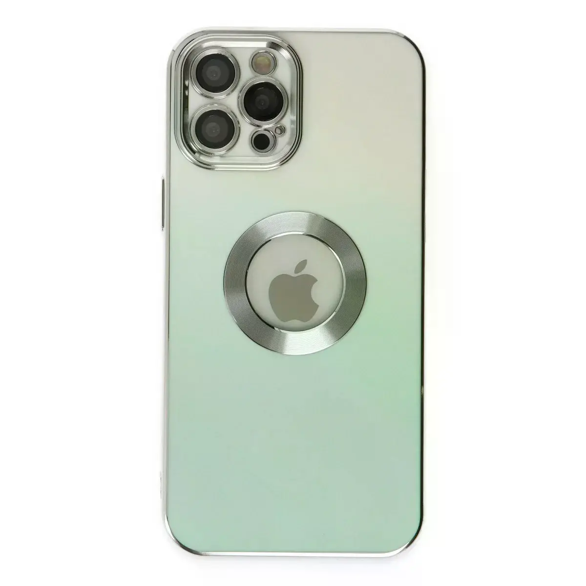 İphone 12 Pro Kılıf Best Silikon - Turkuaz