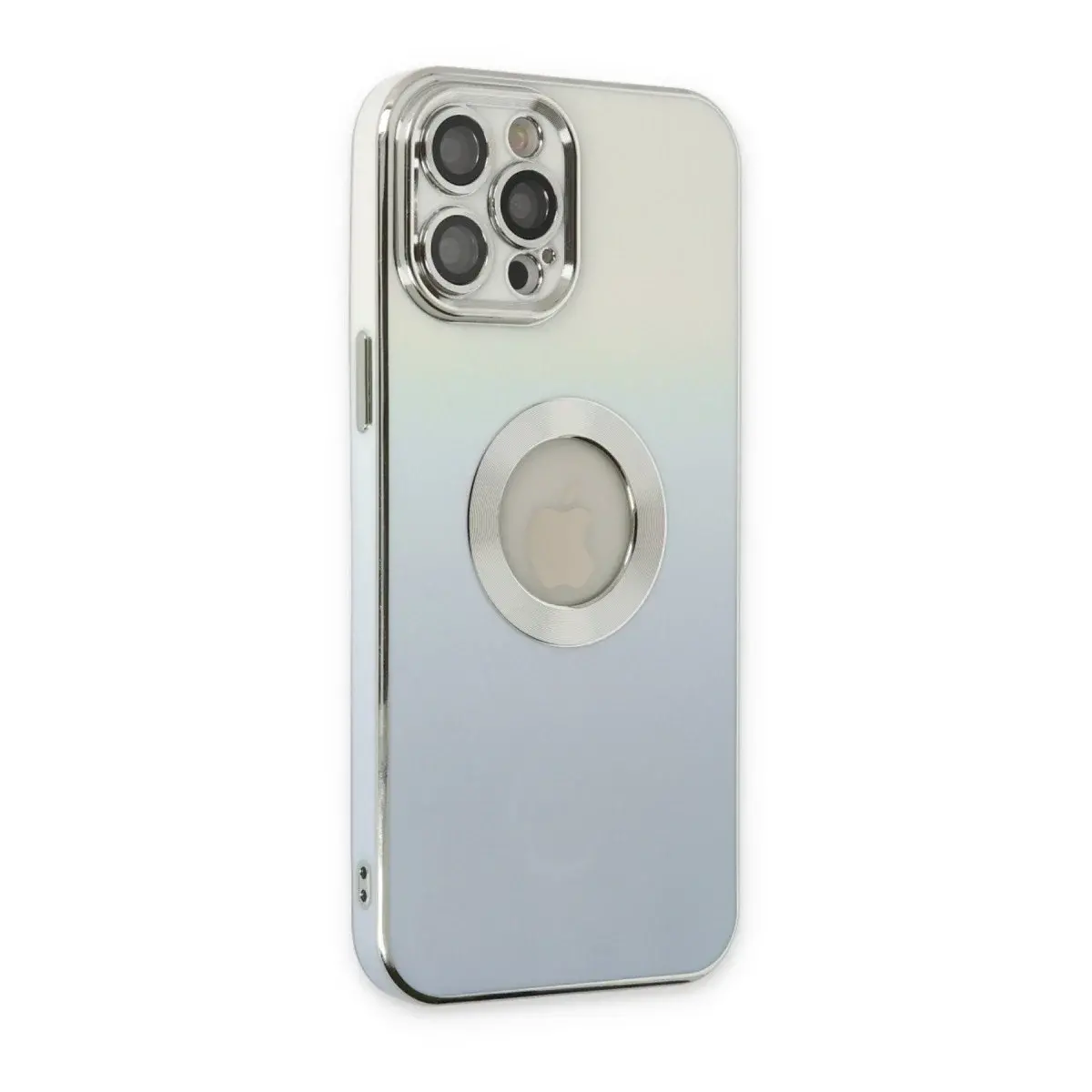 İphone 12 Pro Max Kılıf Best Silikon - Mavi