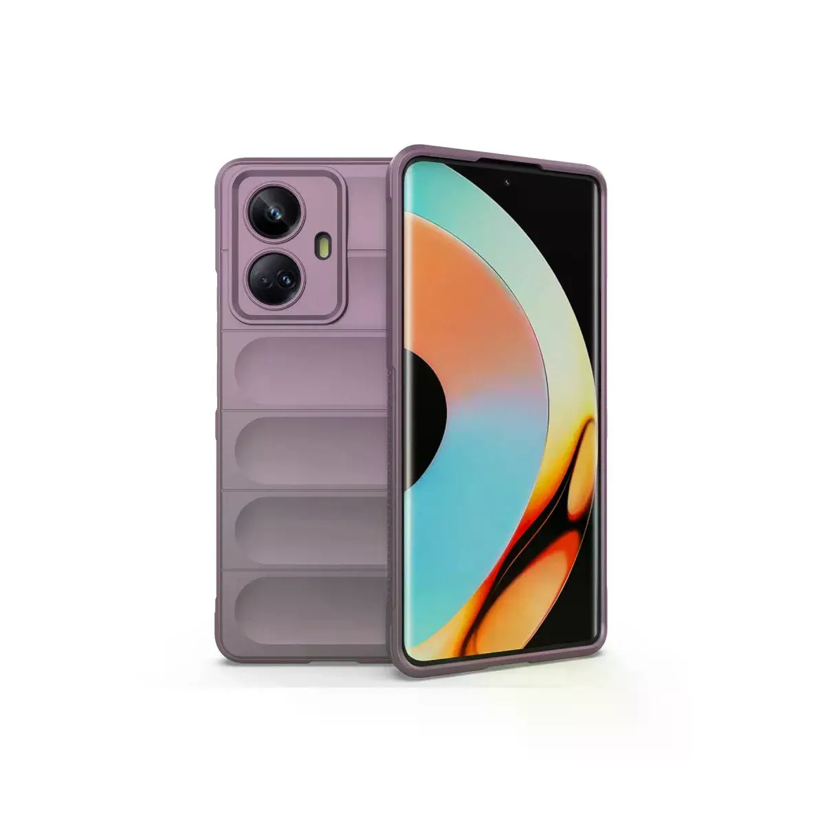 Realme 10 Pro 5g Kılıf Optimum Silikon - Mor