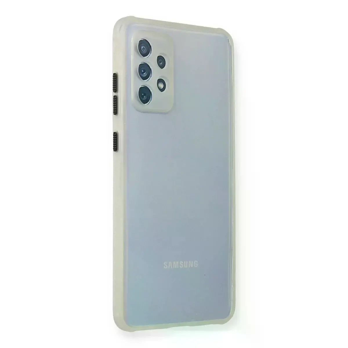 Samsung Galaxy A72 Kılıf Miami Şeffaf Silikon - Şeffaf
