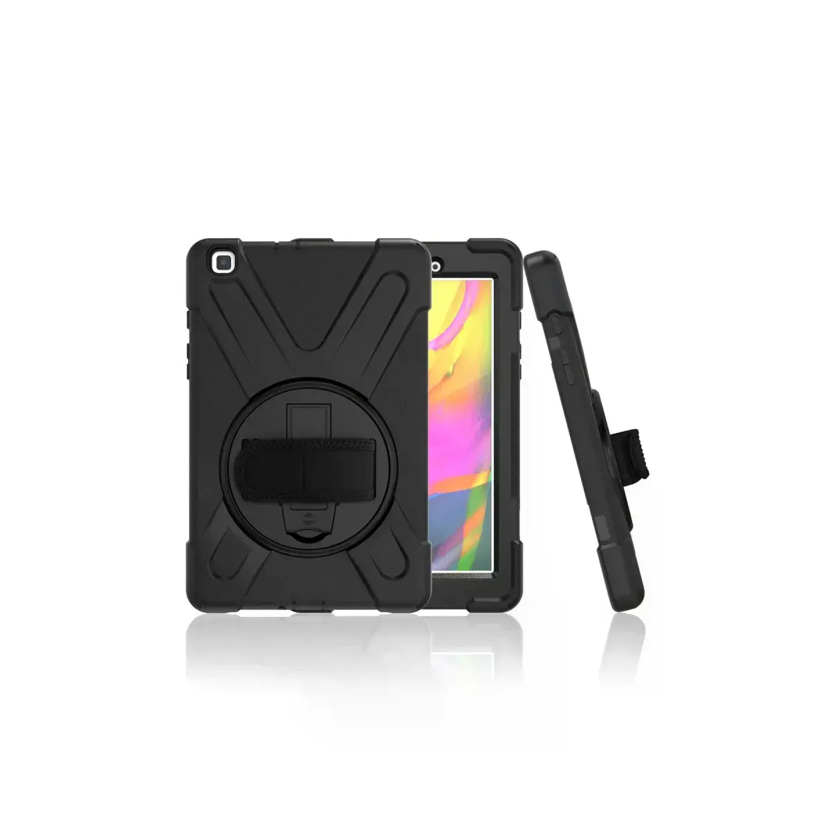 Samsung Galaxy T290 Tab A 8 Kılıf Amazing Tablet Kapak - Siyah