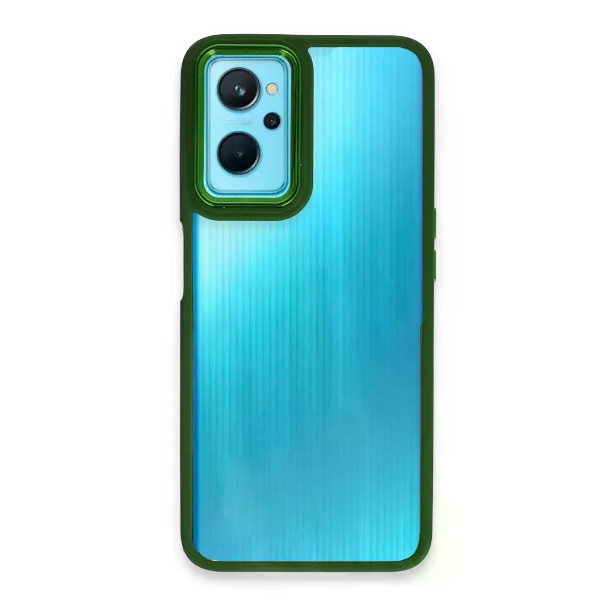 Realme 9i 4g Kılıf Dora Kapak - Haki Yeşil