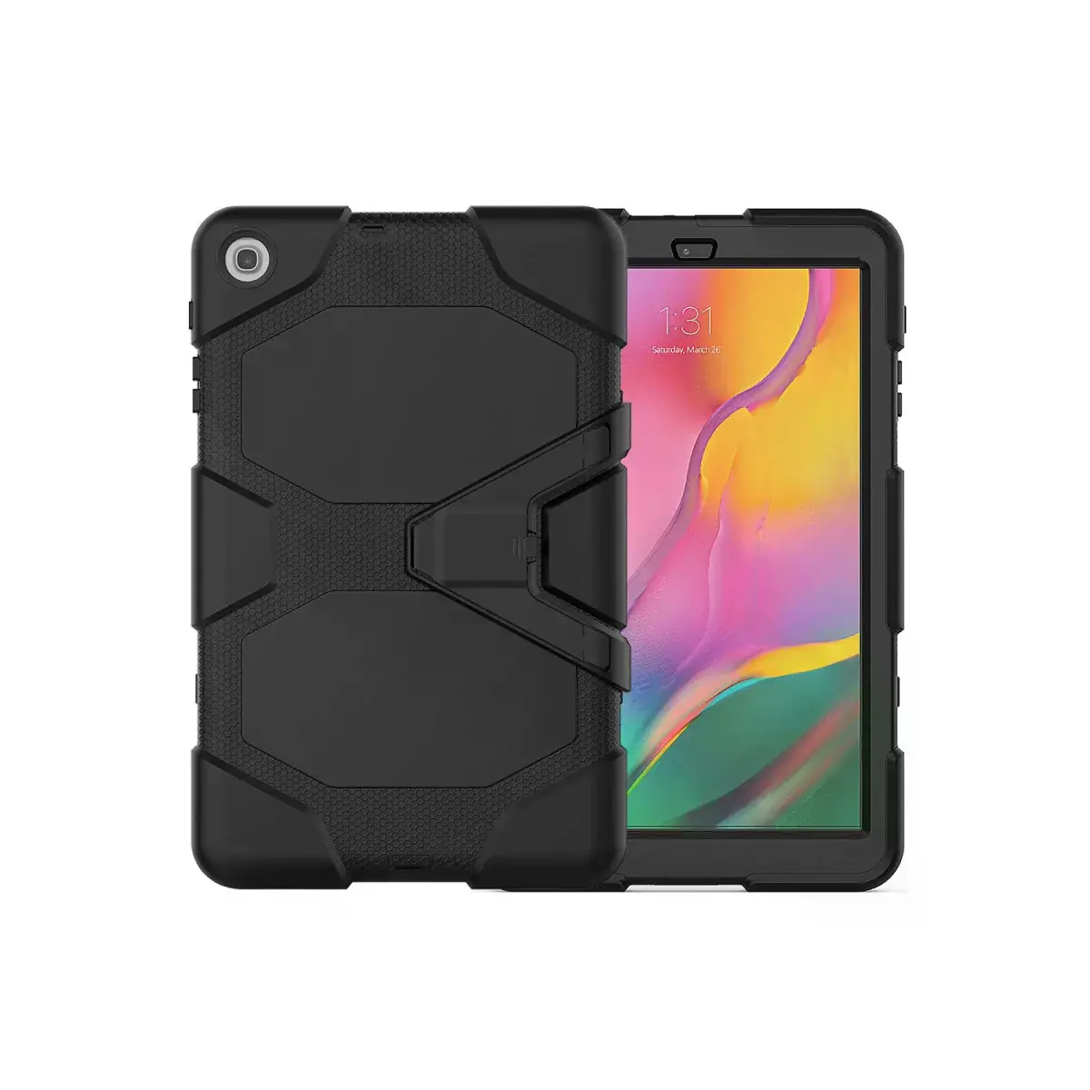 Samsung Galaxy T510 Tab A 10.1 Kılıf Griffin Tablet Kapak - Siyah