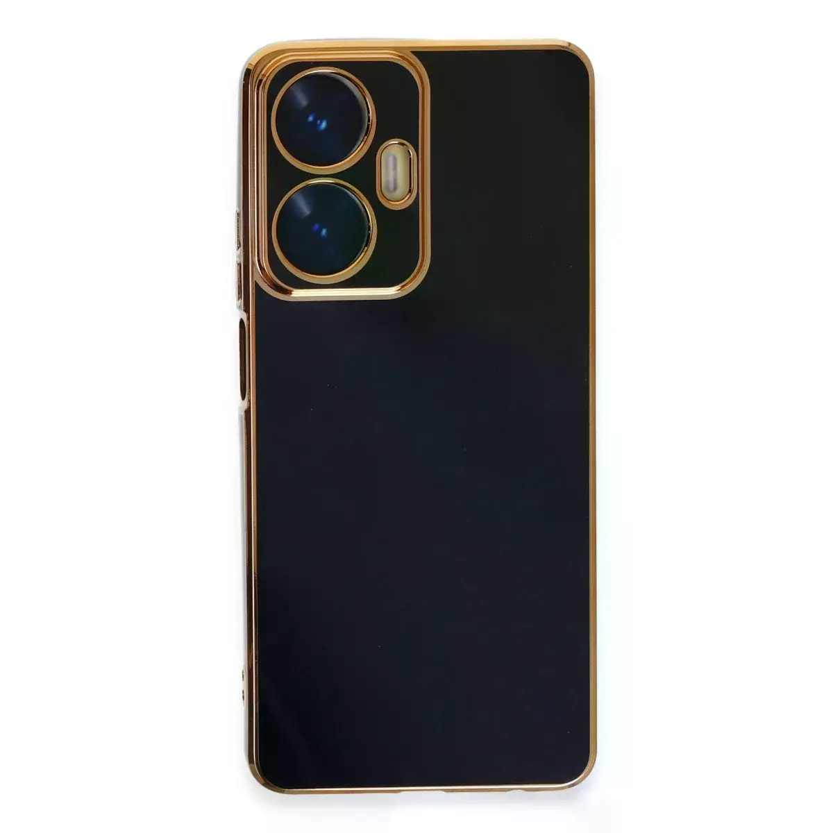Realme C55 Kılıf Volet Silikon - Siyah