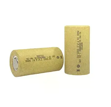 1.2v Ni-mh Sc 3000 Mah. Kağıtlı Şarjlı Pil 10c (başsız/flat Head)
