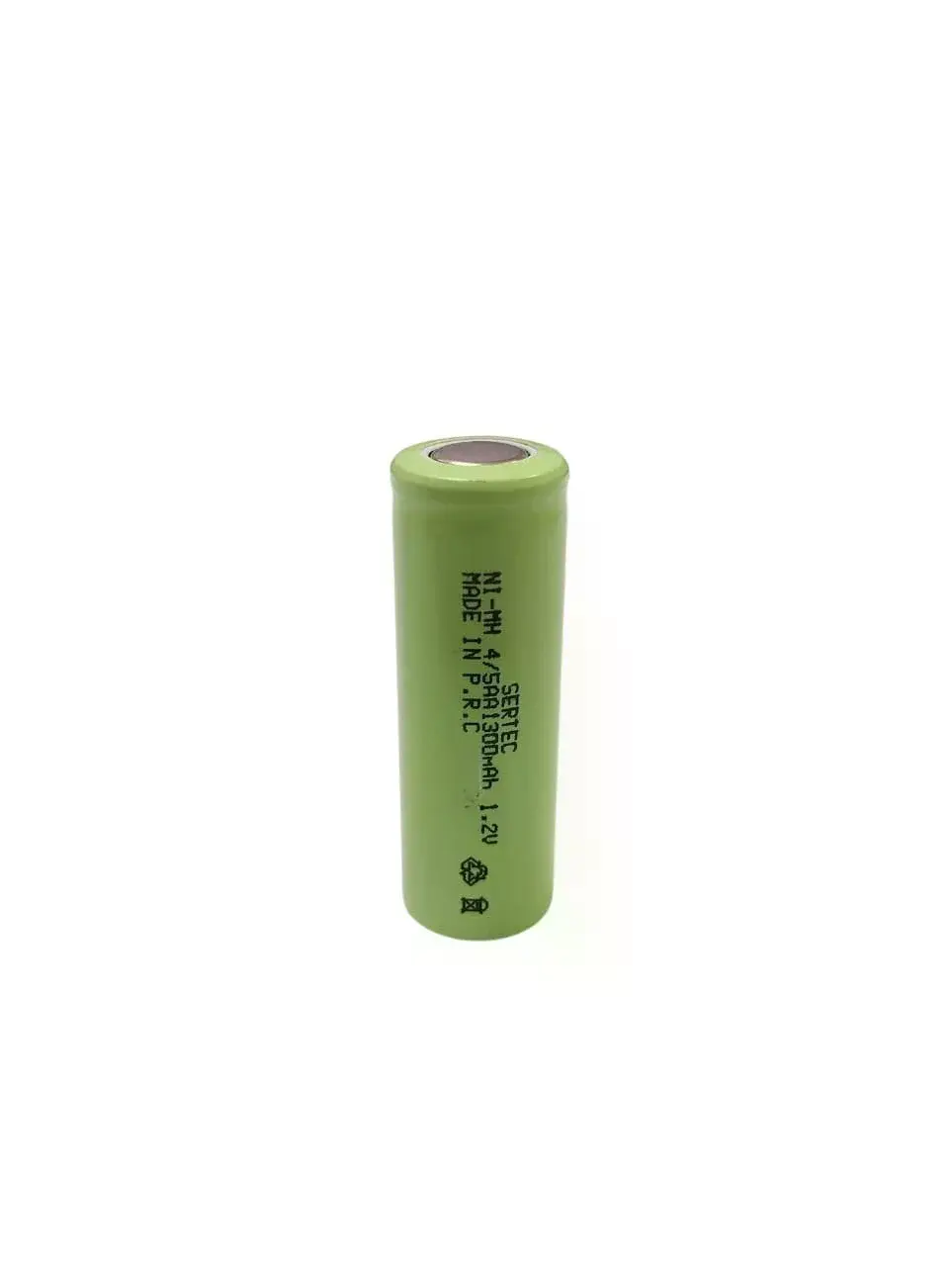 - 1.2v 1300 Mah - 4/5aa- Ni-mh Şarjlı Pil - (başsız / Flat Head)
