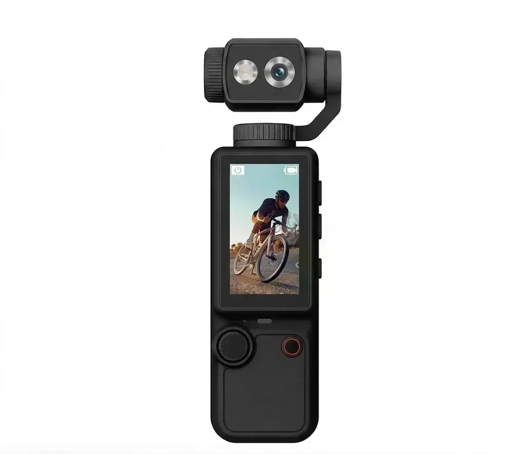 Q8 4k Ultra Hd Taşınabilir Vlog Spor Ve Aksiyon Kamerası 2.0’’ Döndürülebilir Ips Ekran Siyah