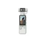Q8 4K Ultra HD Taşınabilir Vlog Spor Ve Aksiyon Kamerası 2.0’’ Döndürülebilir IPS Ekran Beyaz-1