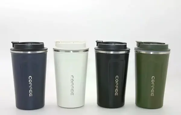 500 Ml Paslanmaz Çelik Termos Mug - Çift Katmanlı Sızdırmaz Kahve Kupası Alk3134