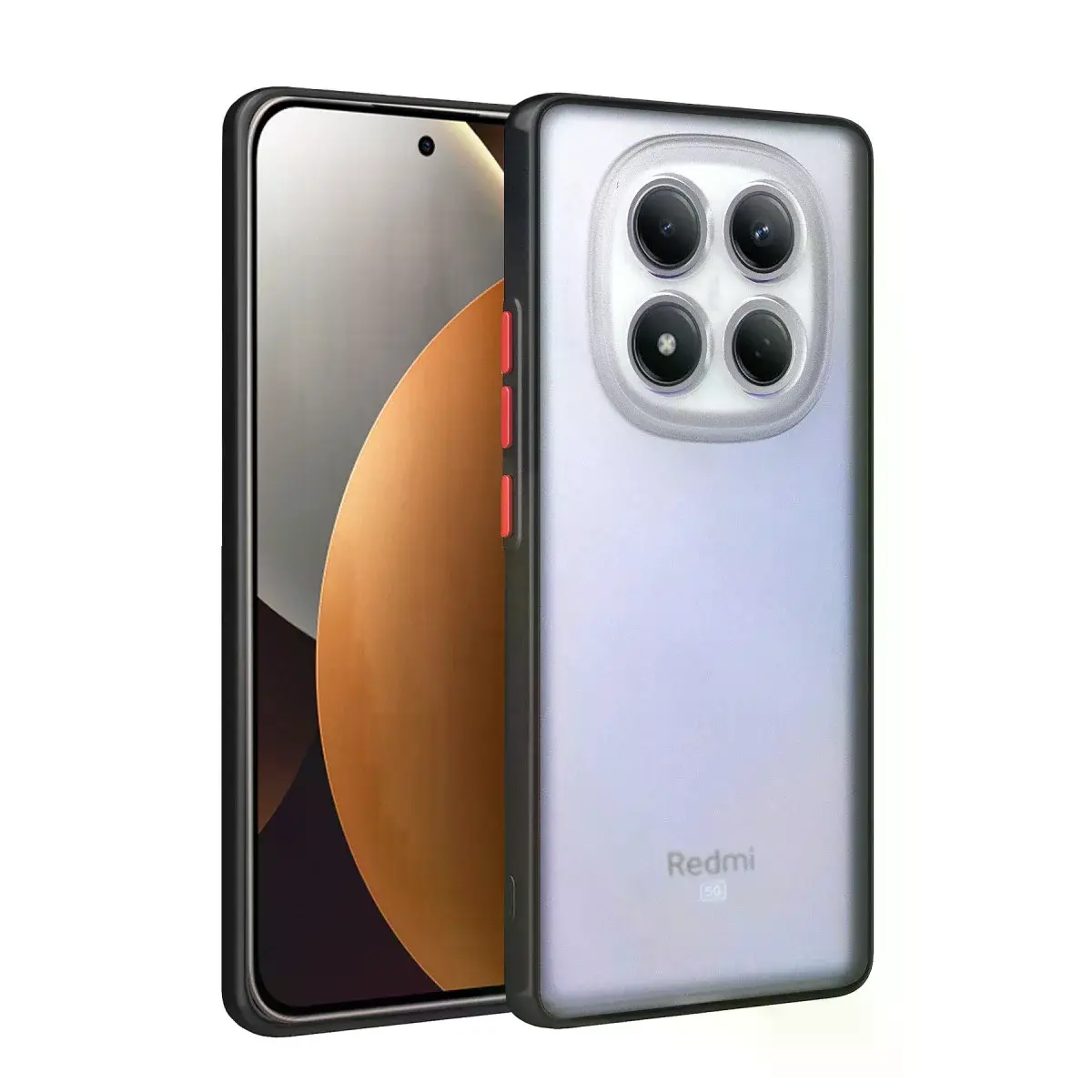Xiaomi Redmi Note 15 Pro 5g Montreal Silikon Kapak - Siyah