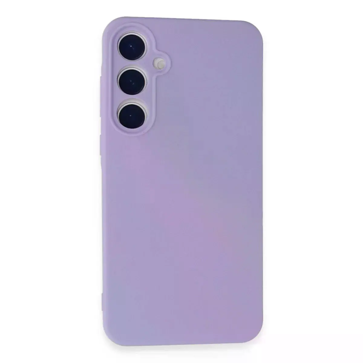 Samsung Galaxy A35 5g Kılıf Nano İçi Kadife Silikon - Lila