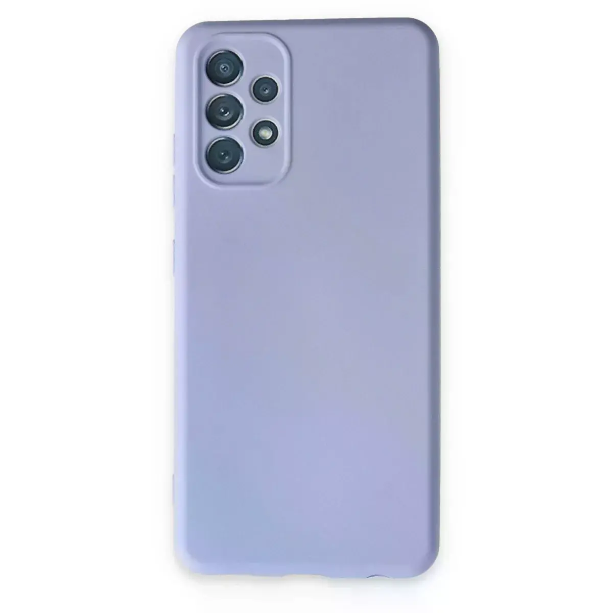 Samsung Galaxy A13 4g Kılıf Nano İçi Kadife Silikon - Lila