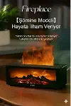 A4 Şömine Esintili Aromaterapi Difüzörü Ultrasonik Hava Nemlendici-4