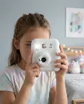 Dijital Fotoğraf Çıkaran Video Kaydedici Taşınabilir Anında Baskı Çıkaran Çocuk Kamerası Beyaz-3