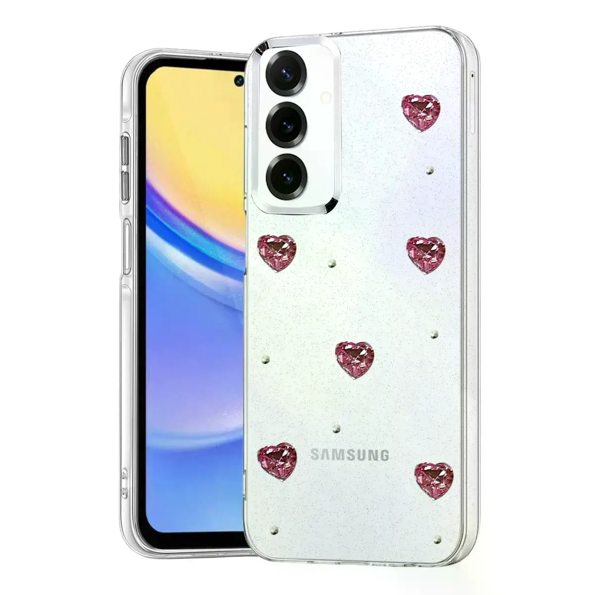Samsung Galaxy S25 Plus Fiyonk Desenli Kapak - Desen 3