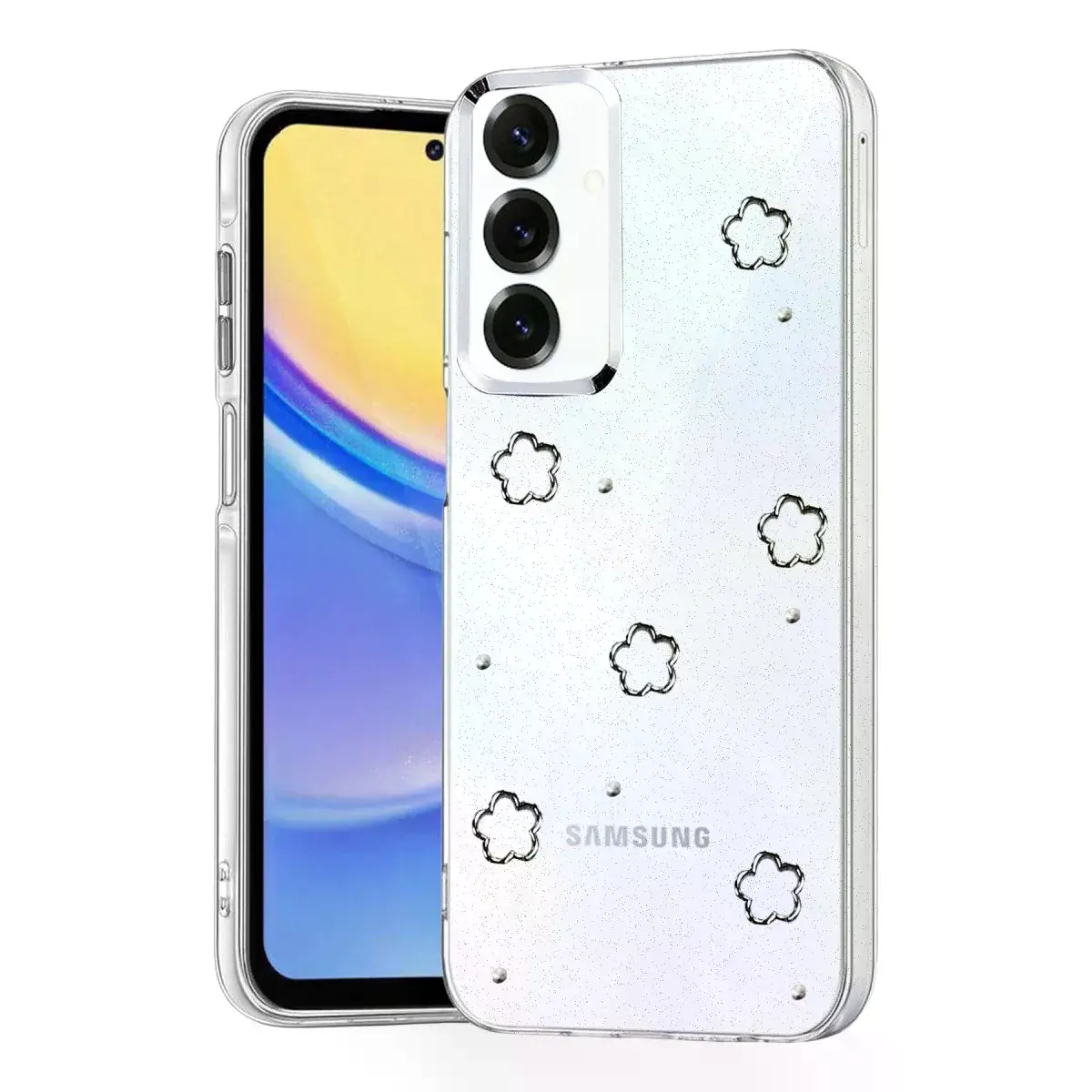 Samsung Galaxy A57 5g Fiyonk Desenli Kapak - Desen 2
