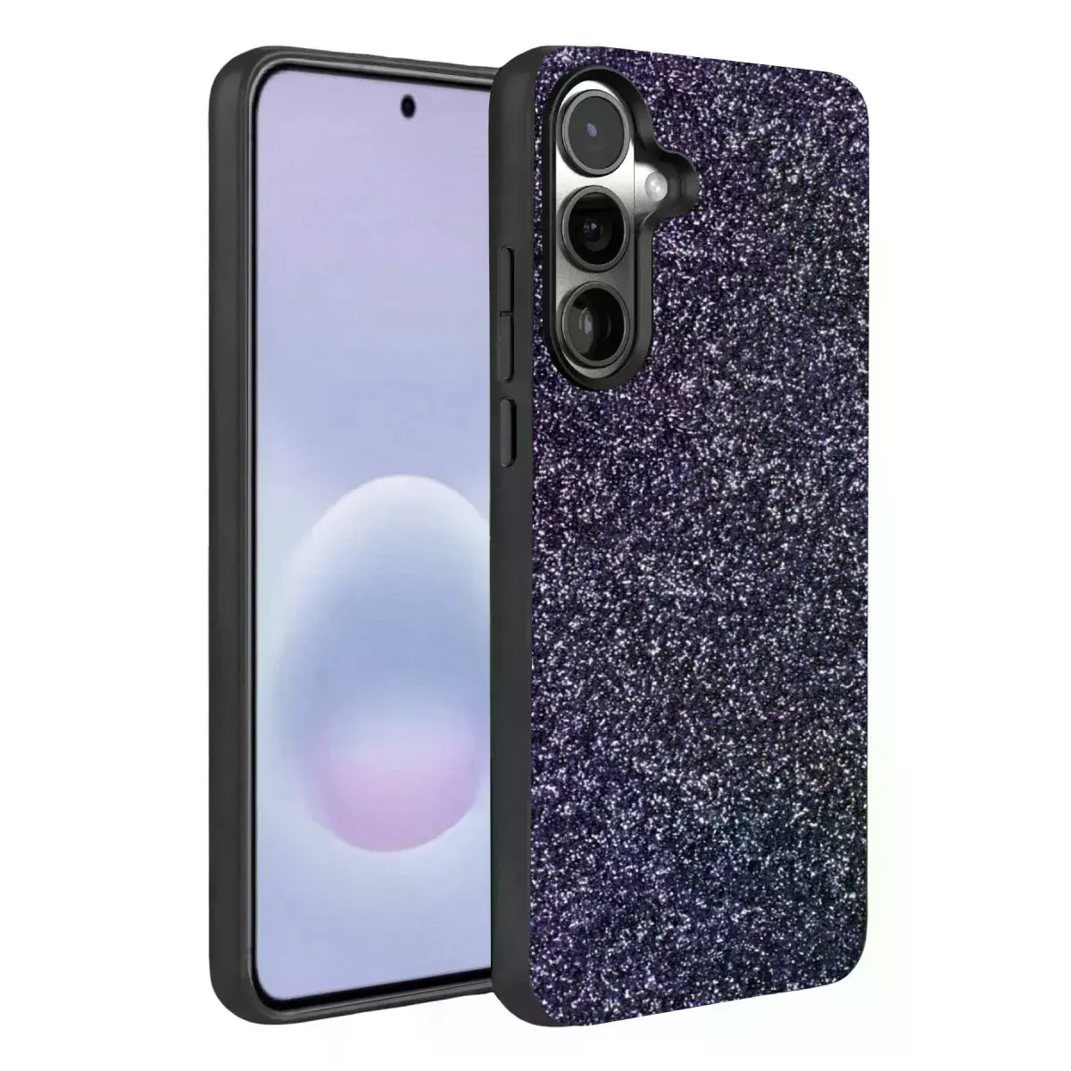 Onegif Samsung Galaxy A37 5g Bright Simli Kapak - Derin Mor