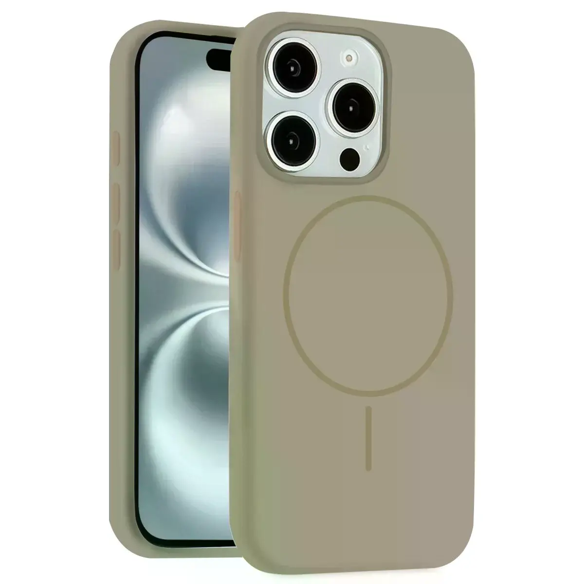 Joko  İphone 14 Pro Max Kılıf Jully Magsafe Kapak - Çöl Titanyum