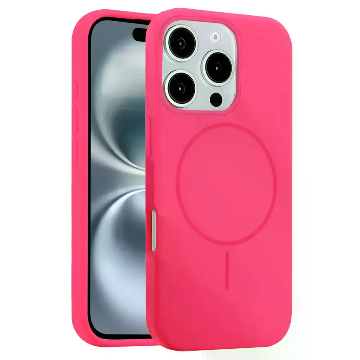 Joko  İphone 16 Pro Max Kılıf Jully Magsafe Kapak - Pembe