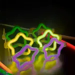 12 Adet Yıldız Glow Gözlük – Glow Partisi ve Etkinlik İçin-4