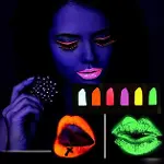 GlowPaint 6’lı Neon Boya – UV Işıkta Parlayan Makyaj Seti-3