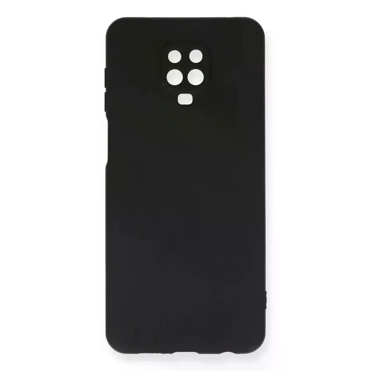 Xiaomi Redmi Note 9 Pro Kılıf Nano İçi Kadife Silikon - Siyah