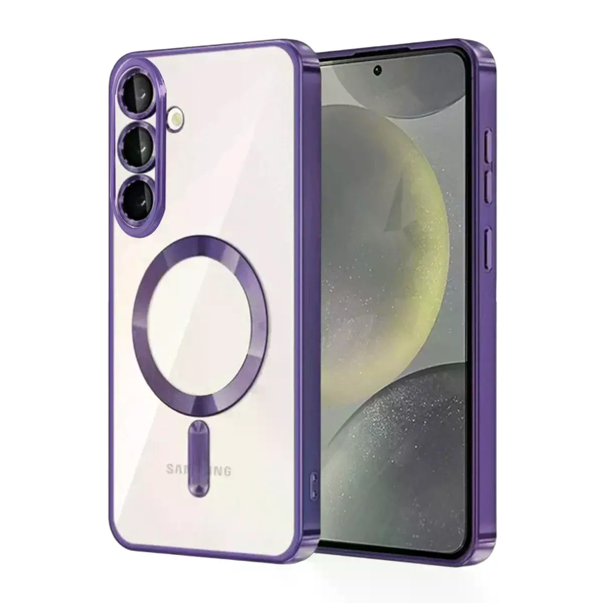 Samsung Galaxy A57 5g Kross Magneticsafe Kapak - Mor