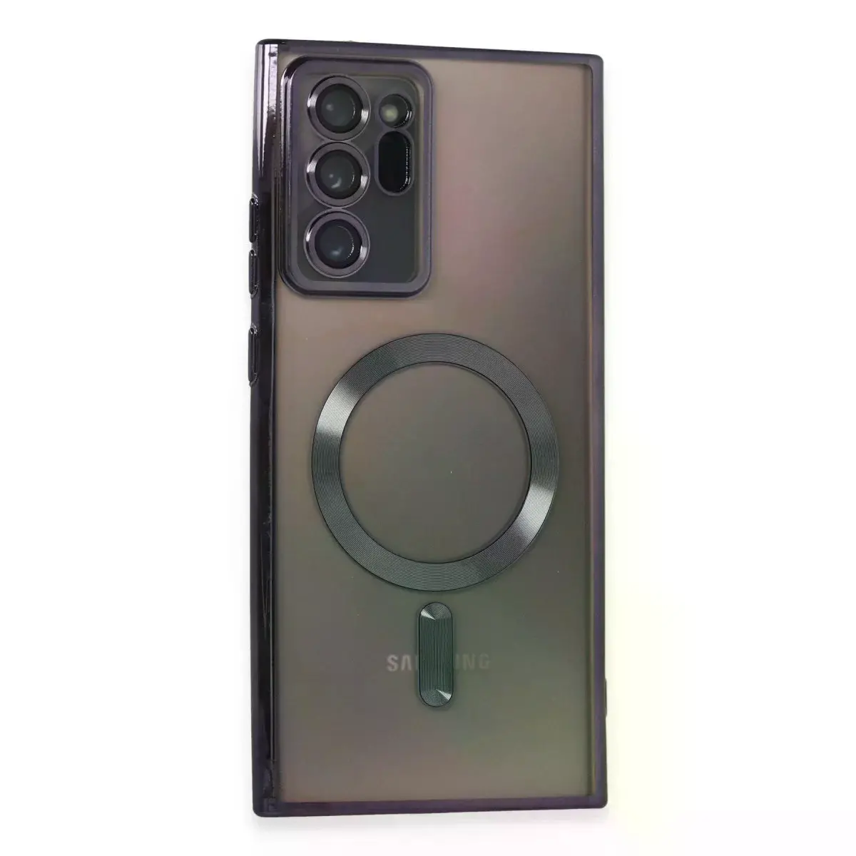 Samsung Galaxy Note 20 Ultra Kılıf Kross Magneticsafe Kapak - Mor